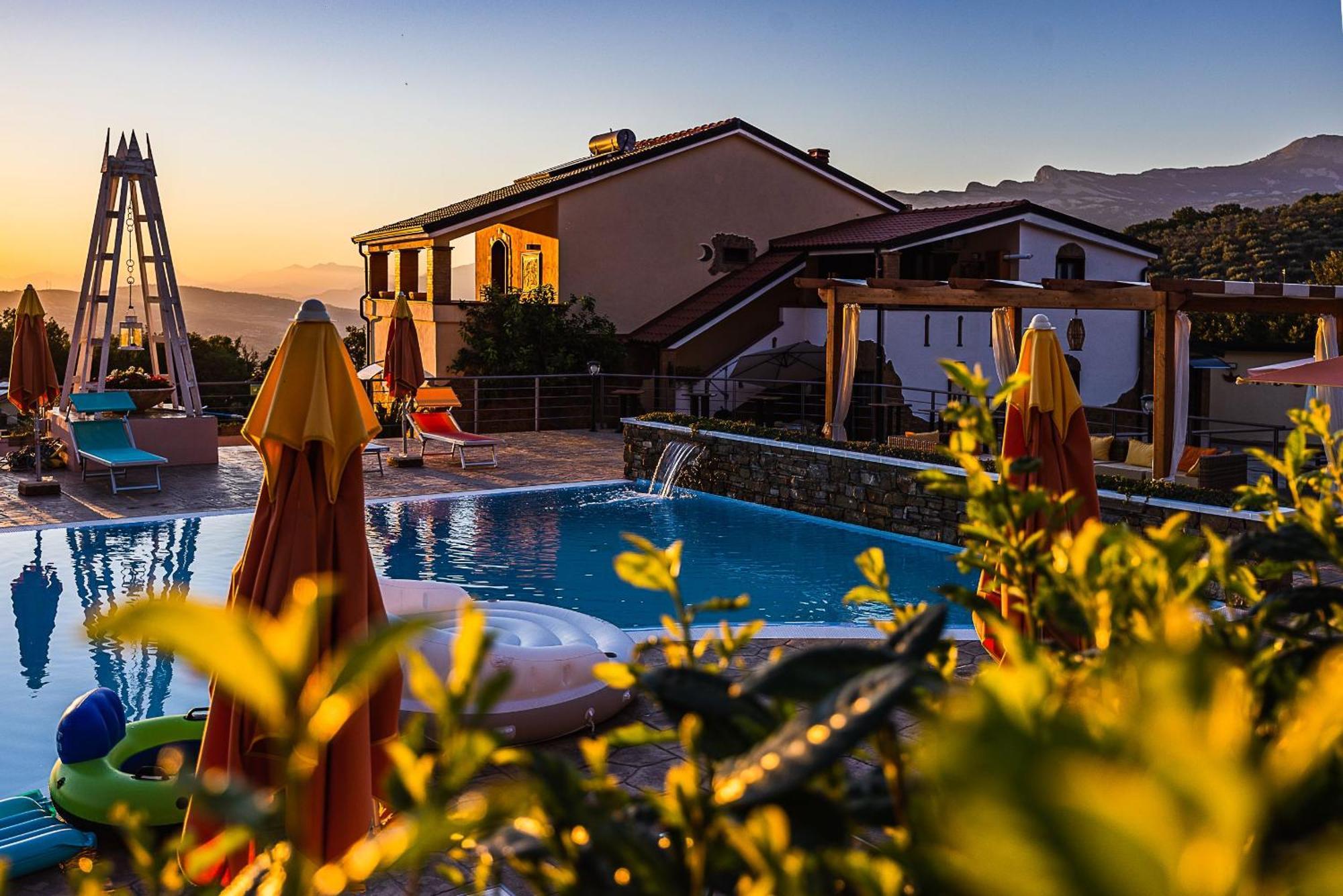 Agri Resort Masusa Aquara ภายนอก รูปภาพ